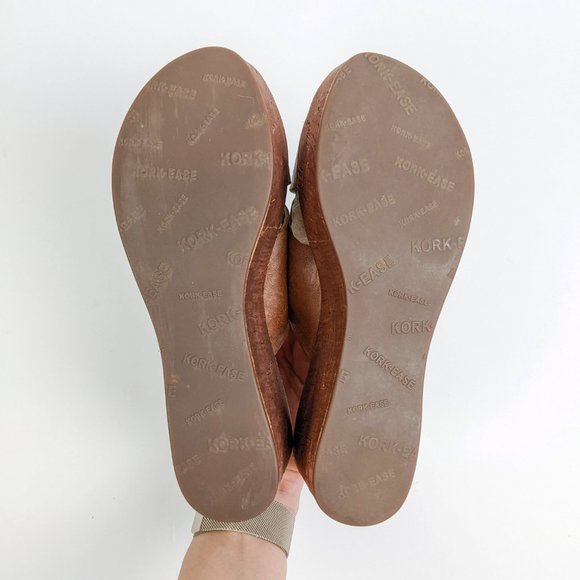 Kork-Ease Sabrina Leather Strappy Platform Sandal Brown Size 6/36.5 - Picture 10 of 16